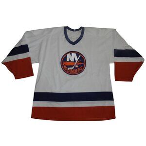 Vintage New York Islanders CCM Maska NHL Mens Hockey Jersey Size Large USA